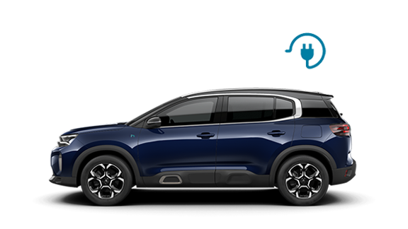 Nuovo C5 Aircross blu