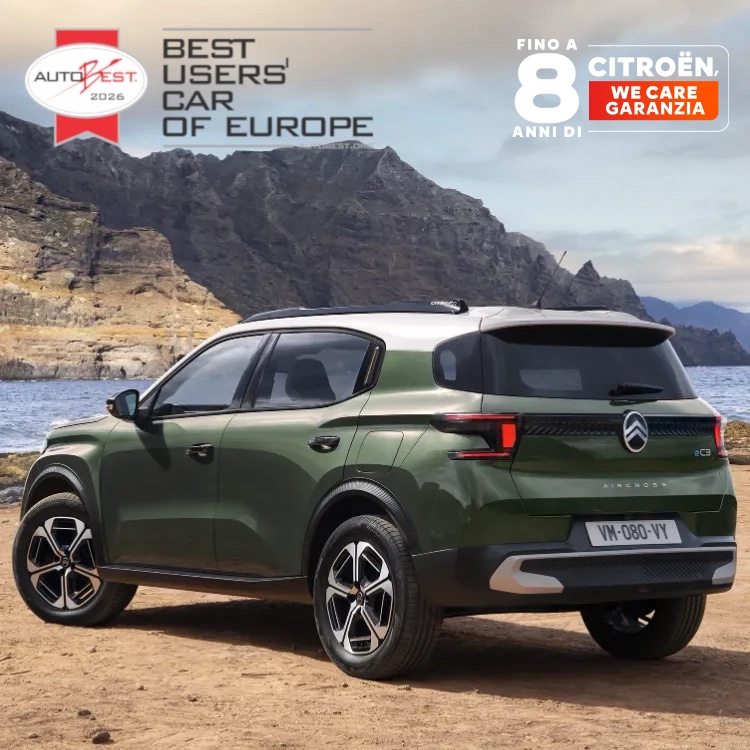 New ë-C3 Aircross nella foresta