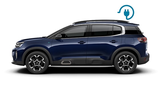 Nuovo C5 Aircross blu